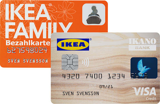 Die IKEA FAMILY Bezahlkarte wird von der IKEA Kreditkarte abgelöst.
